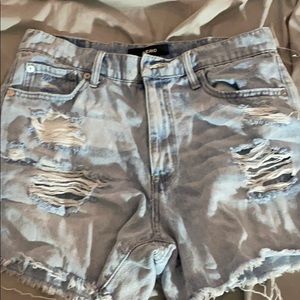 light wash ripped jeans